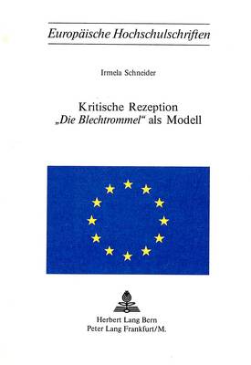 Cover of Kritische Rezeption -Die Blechtrommel- ALS Modell