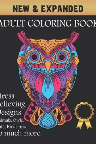 Cover of New And Expanded Adult Coloring Book
