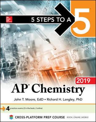 Book cover for 5 Steps to a 5: AP Chemistry 2019