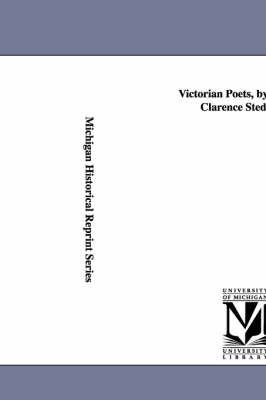 Book cover for Victorian Poets, by Edmund Clarence Stedman.