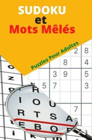 Cover of Sudoku et Mots Mêlés Puzzles pour Adultes