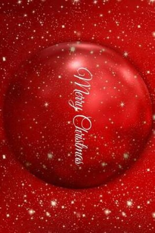 Cover of Merry Christmas Red Glass Ornament