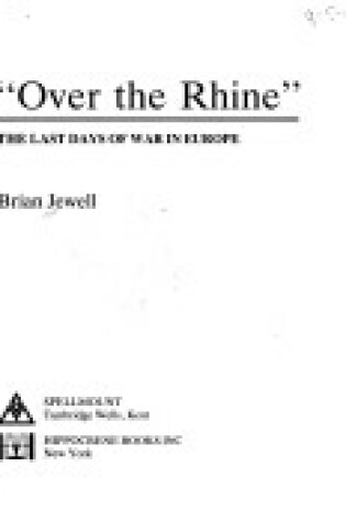 Cover of Over the Rhine