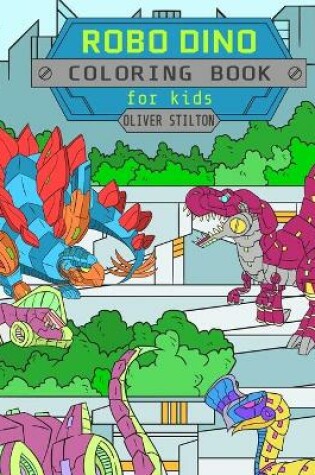 Cover of Robo Dino Coloring Book