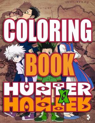 Book cover for Hunter X Hunter Coloring Book