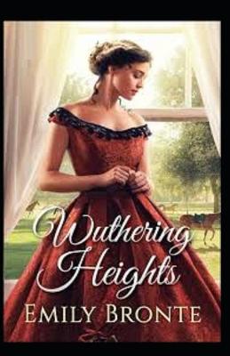 Book cover for Wuthering Heights by Emily Bronte illustrated edition