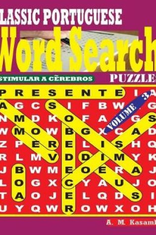 Cover of CLASSIC PORTUGUESE Word Search Puzzles. Vol. 3