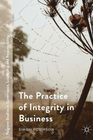 Cover of The Practice of Integrity in Business