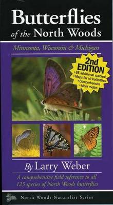 Book cover for Butterflies of the North Woods, 2nd Edition