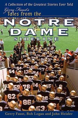 Book cover for Gerry Faust's Tales from the Notre Dame Sideline