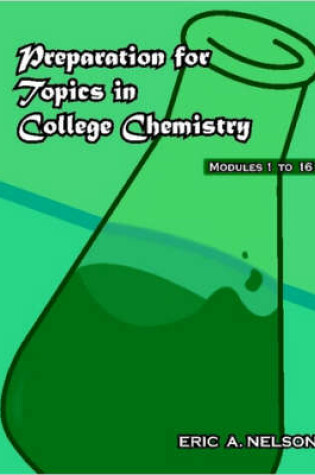 Cover of Preparation For Topics In College Chemistry