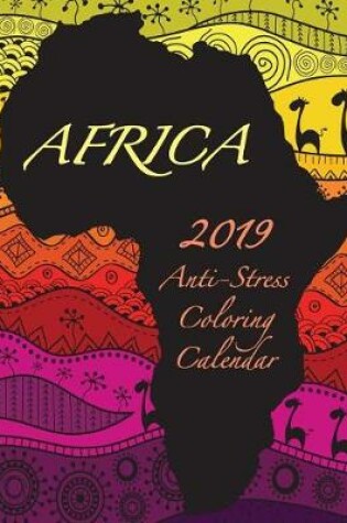 Cover of 2019 Anti-Stress Coloring Calendar