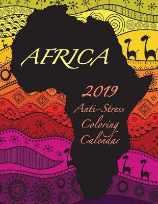 Cover of 2019 Anti-Stress Coloring Calendar