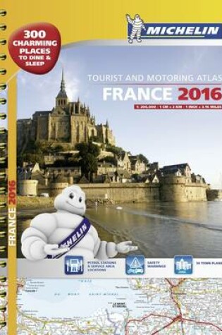 Cover of France 2016 Atlas - A3 Spiral