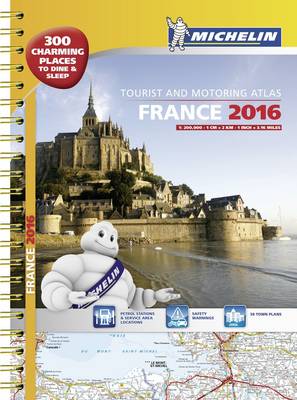 Book cover for France 2016 Atlas - A3 Spiral