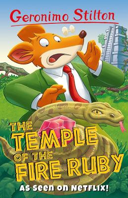 Book cover for The Temple Of The Fire Ruby