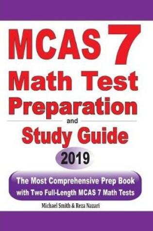 Cover of MCAS 7 Math Test Preparation and Study Guide