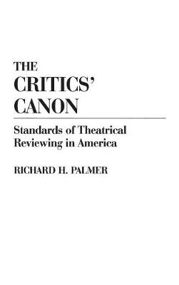 Book cover for The Critics' Canon