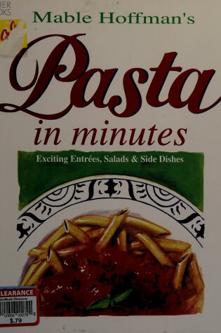 Cover of Pasta in Minutes