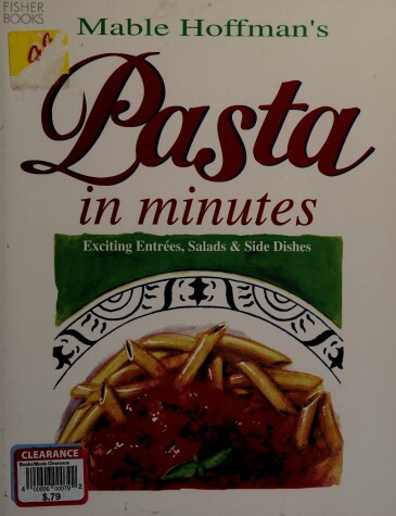 Book cover for Pasta in Minutes