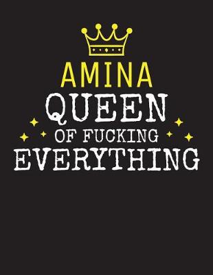 Book cover for AMINA - Queen Of Fucking Everything