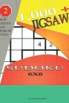 Book cover for 1,000 + sudoku jigsaw 6x6