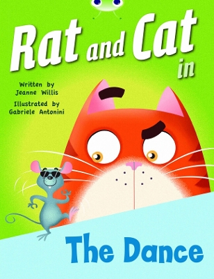 Book cover for Bug Club Guided Fiction Reception Red B Rat and Cat in the Dance