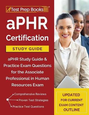 Book cover for aPHR Certification Study Guide