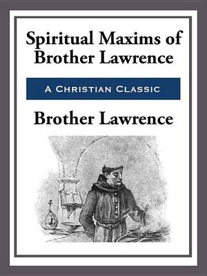 Book cover for Spiritual Maxims of Brother Lawrence