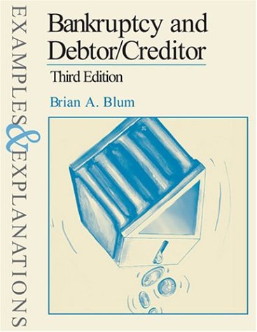 Book cover for Bankruptcy and Debtor/Creditor