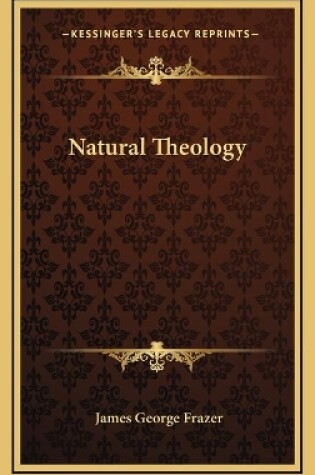 Cover of Natural Theology