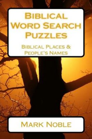 Cover of Biblical Word Search Puzzles