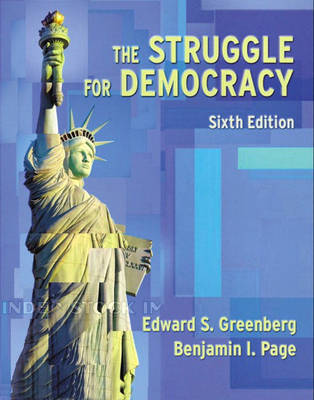 Book cover for The Struggle for Democracy (paperback), with LP.com Version 2.0