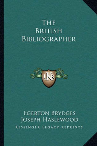 Cover of The British Bibliographer