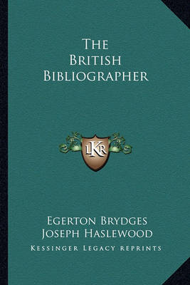 Book cover for The British Bibliographer