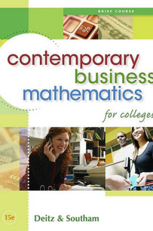 Cover of Contemporary Business Mathematics for Colleges, Brief Edition (Book Only)