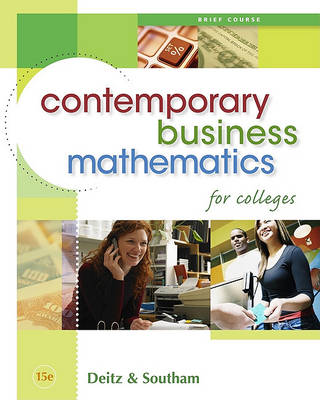 Book cover for Contemporary Business Mathematics for Colleges, Brief Edition (Book Only)