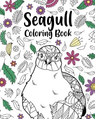 Book cover for Seagull Coloring Book