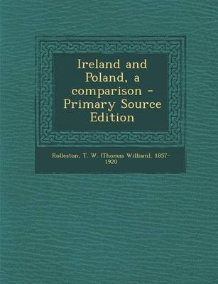 Book cover for Ireland and Poland, a Comparison - Primary Source Edition