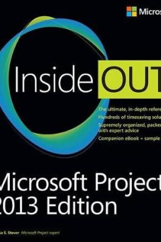 Cover of Microsoft Project Inside Out: 2013 Edition