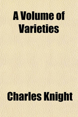 Book cover for A Volume of Varieties