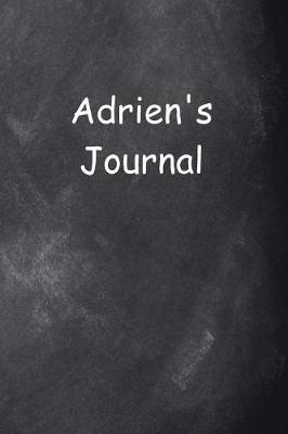 Cover of Adrien Personalized Name Journal Custom Name Gift Idea Adrien