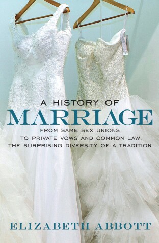 Book cover for A History of Marriage