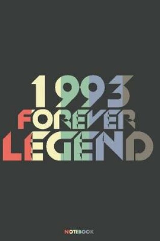 Cover of 1993 Forever Legend Notebook