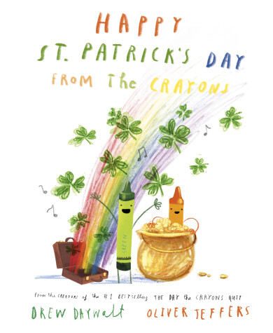 Book cover for Happy St. Patrick's Day from the Crayons