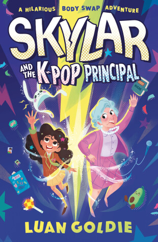 Book cover for Skylar and the K-Pop Principal