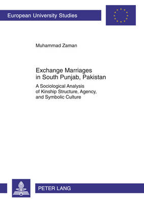 Book cover for Exchange Marriages in South Punjab, Pakistan