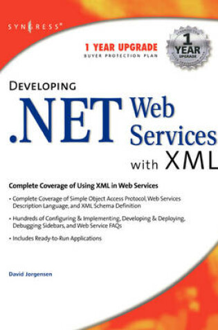 Cover of Developing .Net Web Services With XML