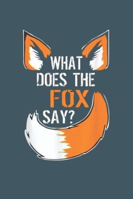 Book cover for What does the fox say