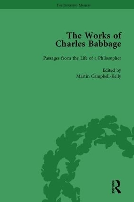 Book cover for The Works of Charles Babbage Vol 11